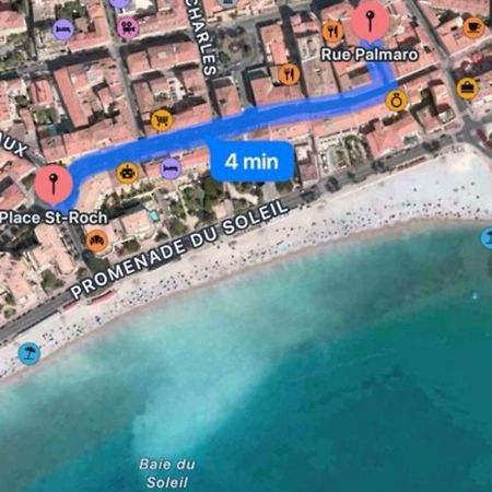 Sublime T2/ Cosy/ Clim/ Parking/Plage Menton Exteriér fotografie