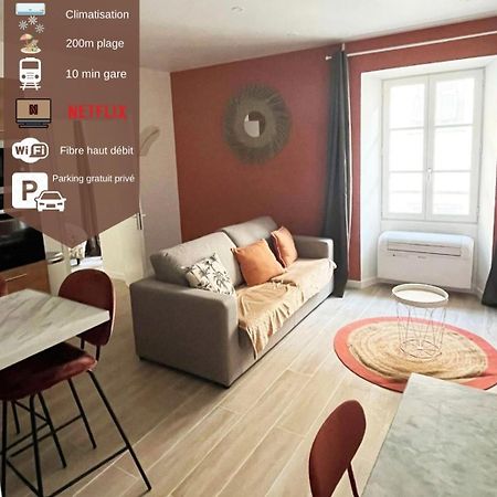Sublime T2/ Cosy/ Clim/ Parking/Plage Menton Exteriér fotografie